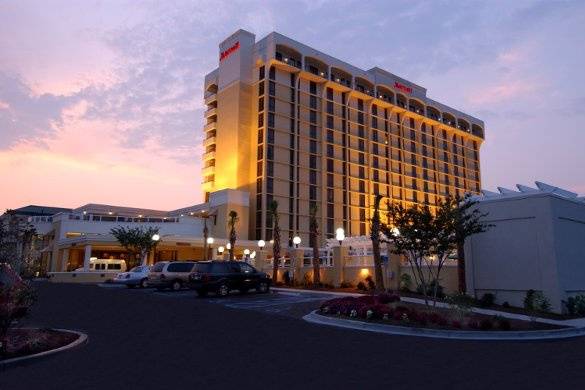 Exterior image of Charleston Marriott Hotel